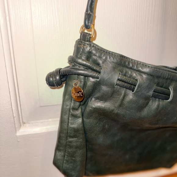 Authentic Clare V. Petit Henri Bag – Dark Green - Picture 3 of 6